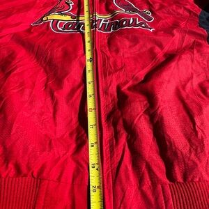 St. Louis Cardinals majestic zip up jacket adult small